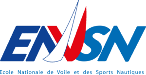 Logo de l'école nationale de voile et des sports nautiques.