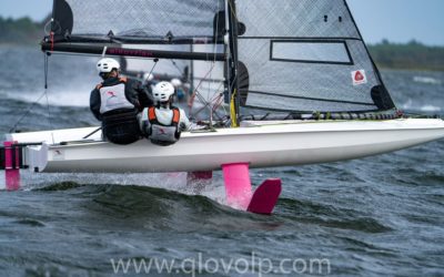 When Foil Dinghies Land in Maubuisson