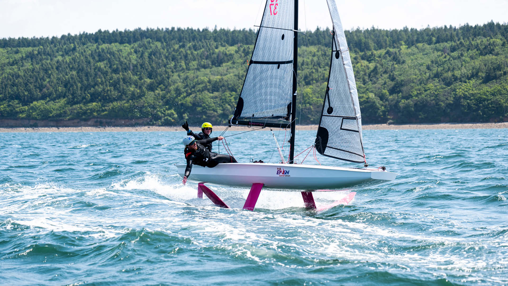 BirdyFish - foiling dinghy - foil boat - bateau à foil - deriveur à foil - foiler