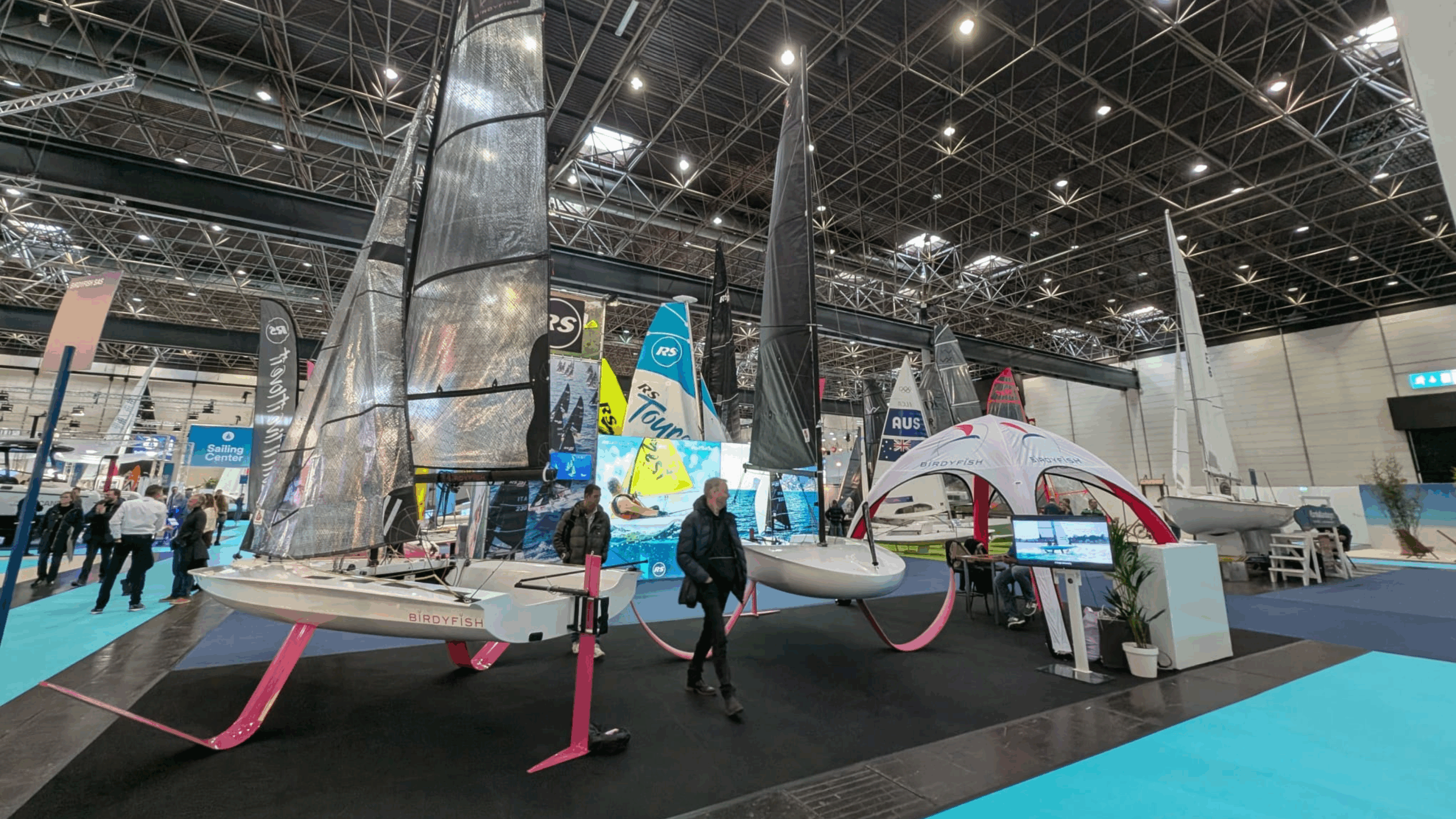 BirdyFish - foiling dinghy - foil boat - Boot Dusseldorf - Boat show