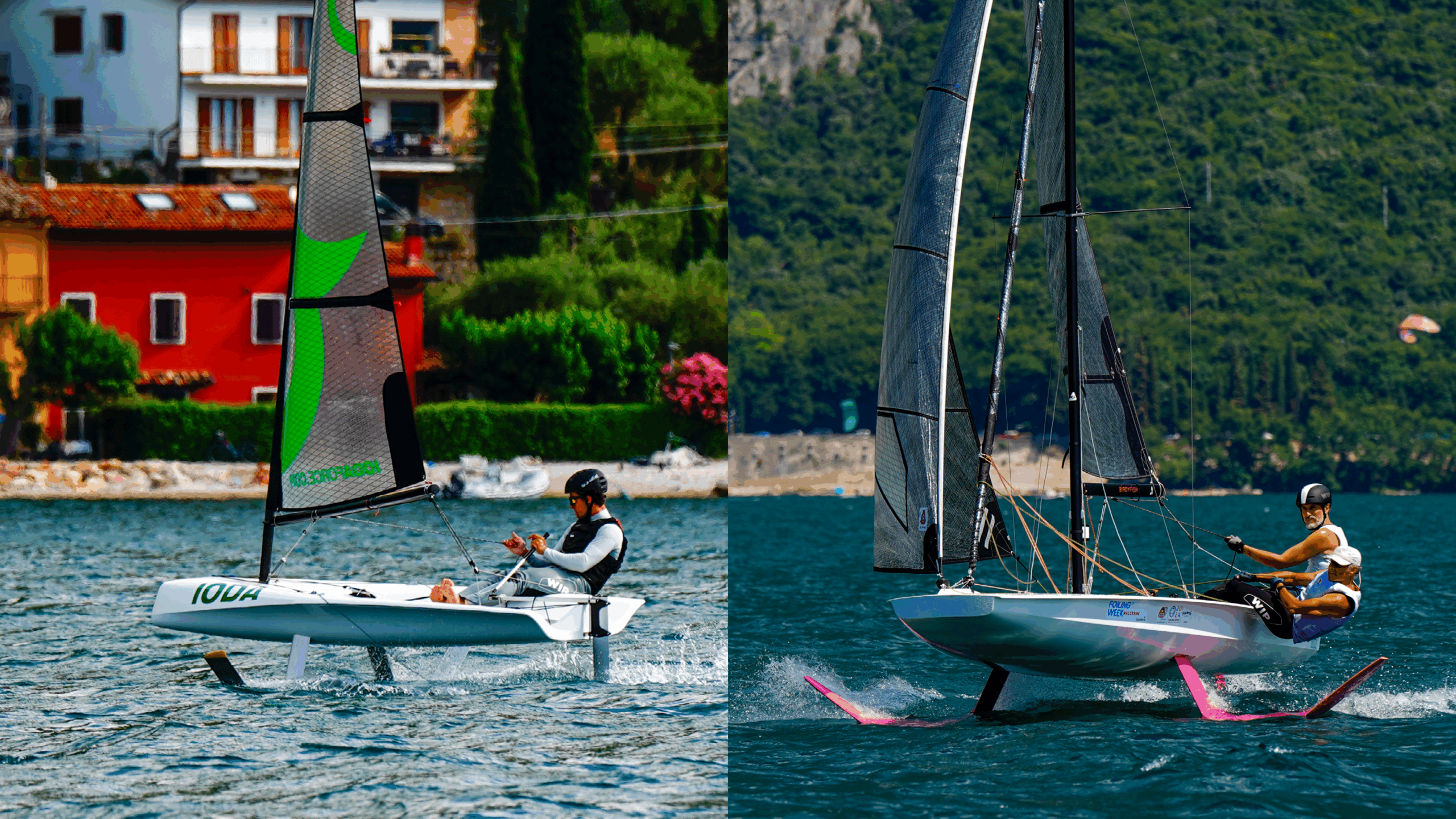 BirdyFish - foiling dinghy - foil boat - bateau à foil - dériveur à foil - foiler - Saint Raphael