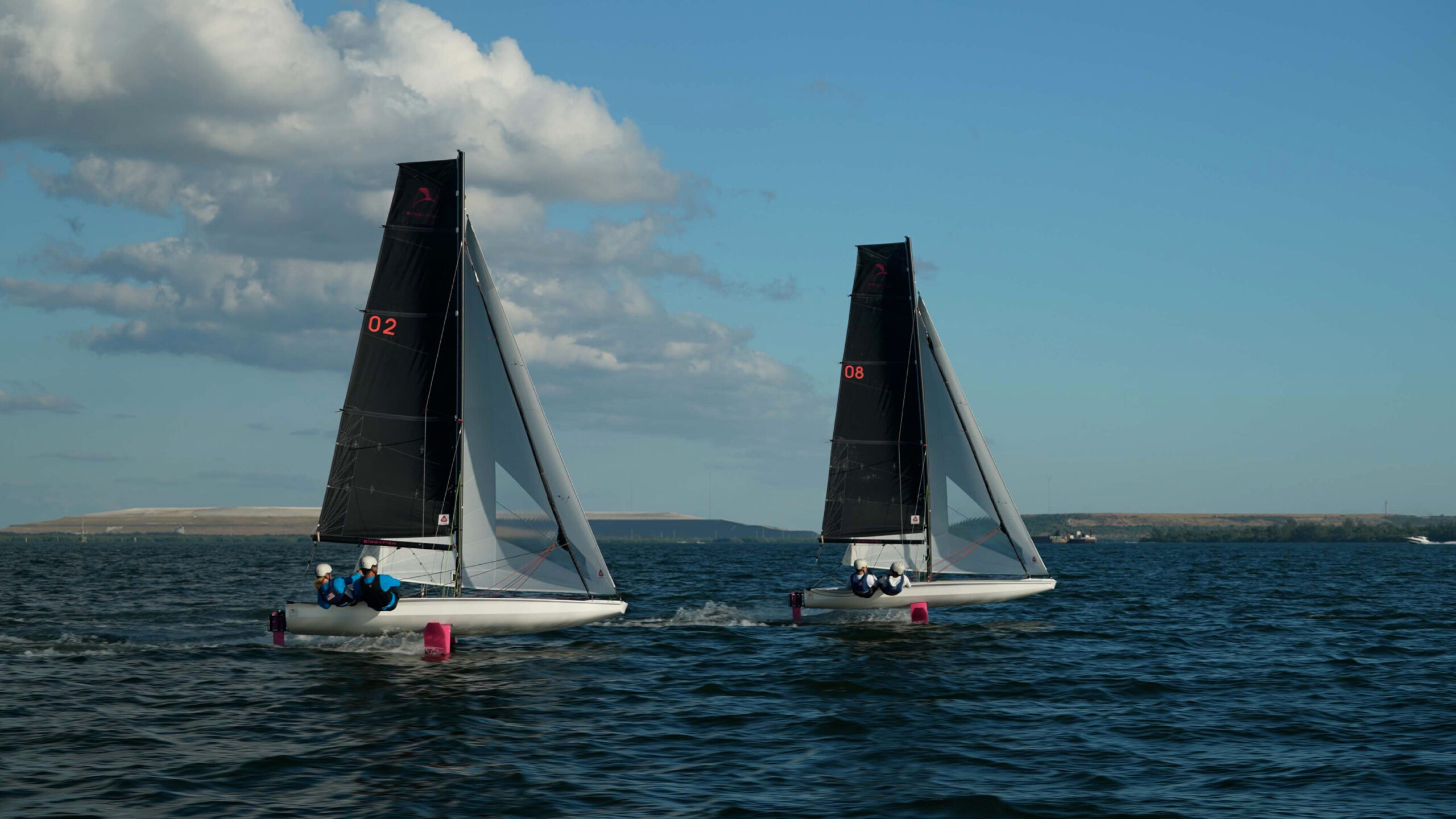 BirdyFish - performance regatta - foiling dinghy - foil boat - - bateau à foil - dériveur à foil - regatta