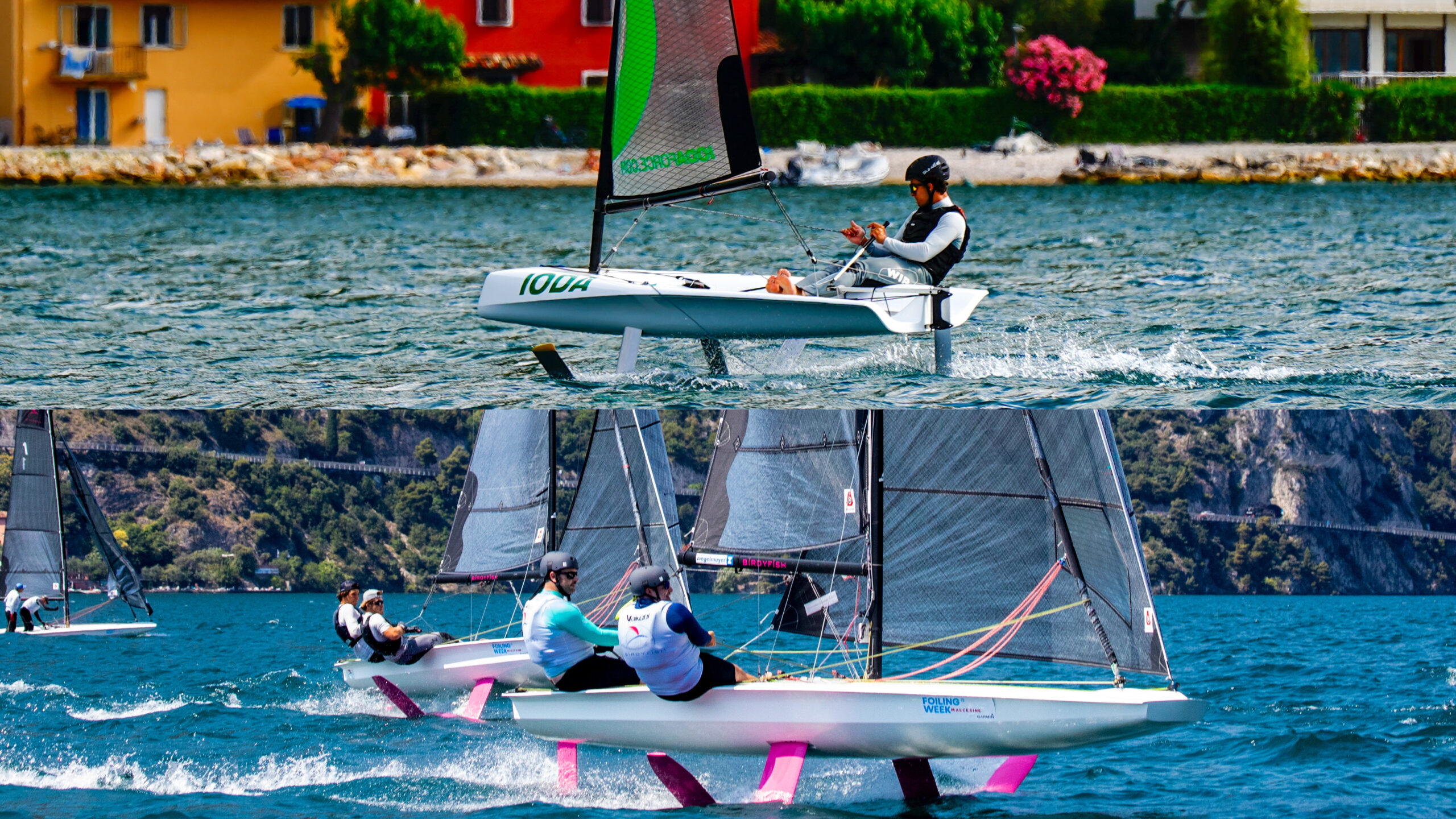 BirdyFish - foiling dinghy - foil boat - Foiling Week - regatta- regatte